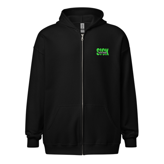 Unisex heavy blend zip hoodie